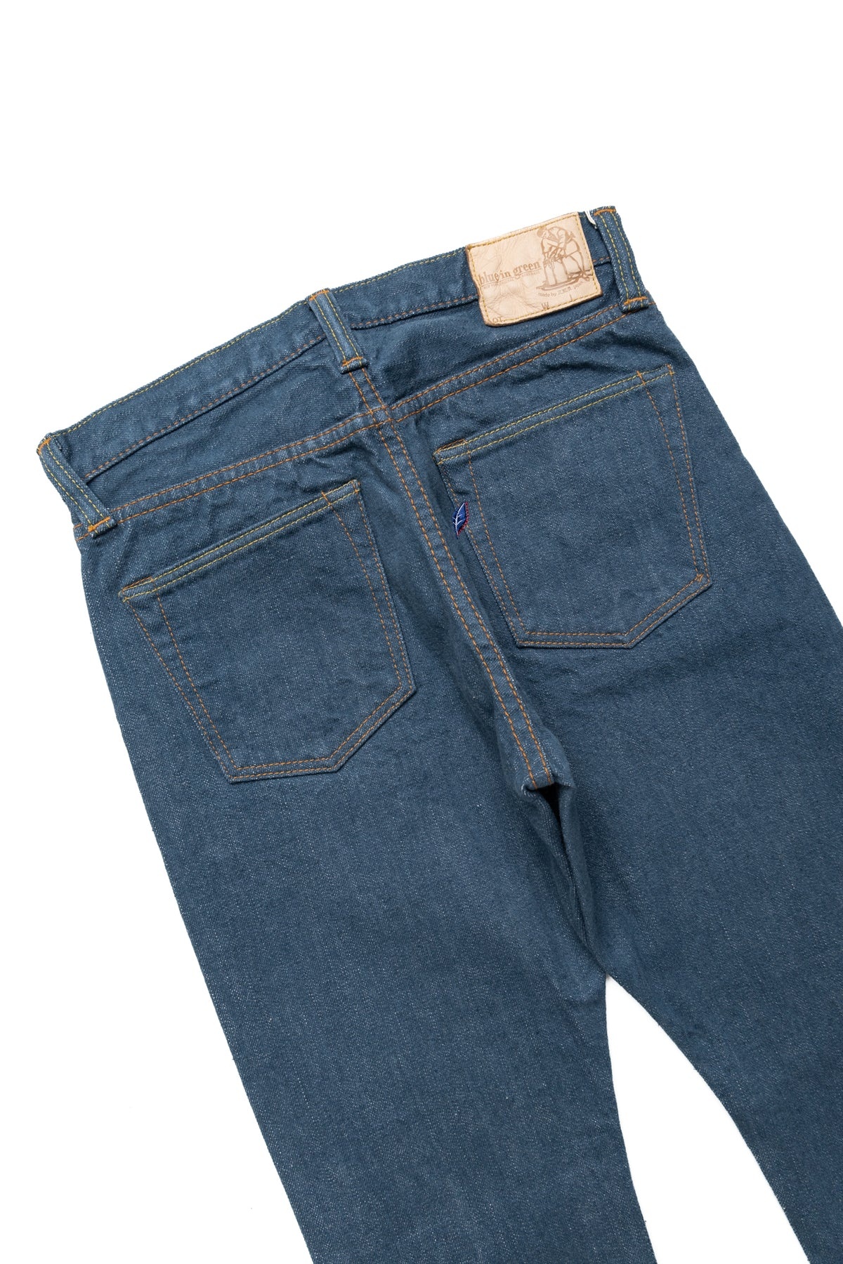 SMBL-14oz-019 14oz Smoky Blue Relaxed Tapered - 6