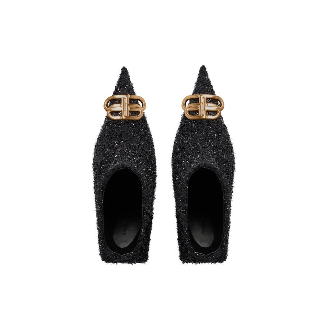 Women's Square Knife 80mm Bootie  in Black - 6