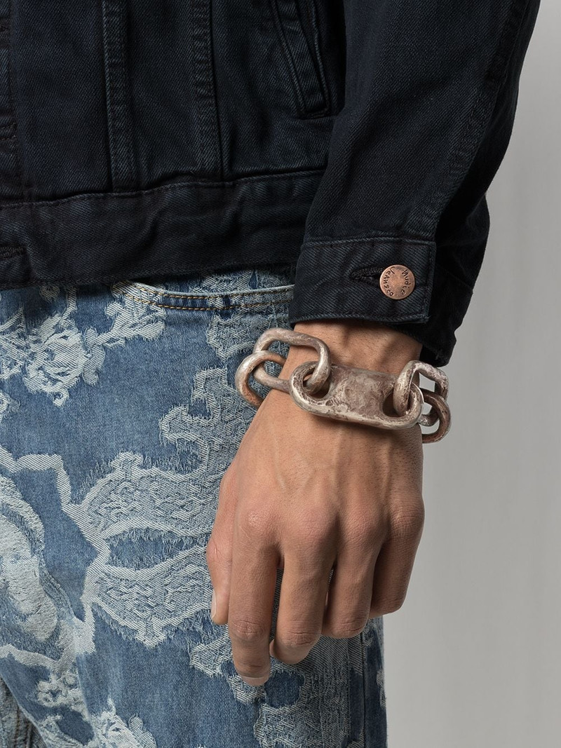 Parts of Four Roman Large Link bracelet outlook