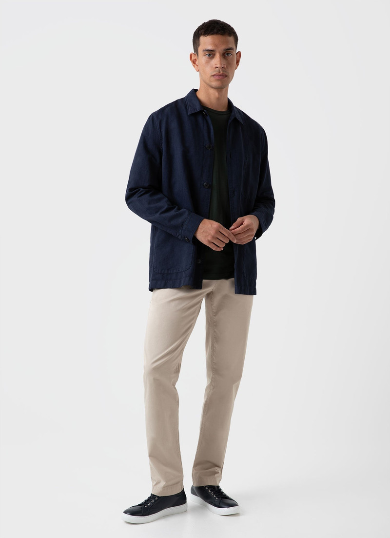 Sunspel Cotton Linen Twin Pocket Jacket outlook