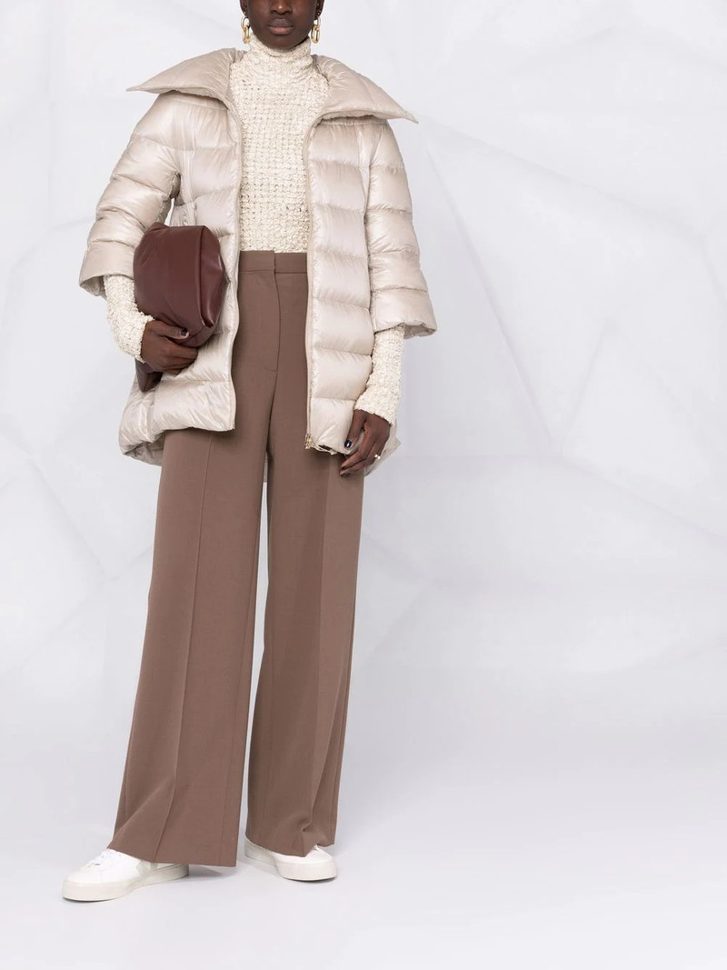 Herno Cleofe cropped-sleeve jacket outlook