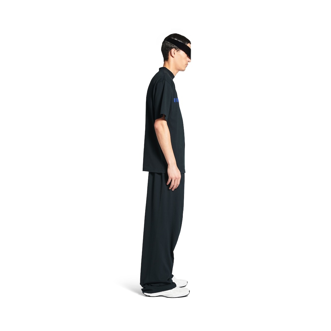 International Oversized Sweatpants in Faded Black - 3