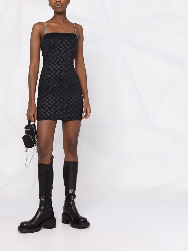 MISBHV monogram-print minidress outlook
