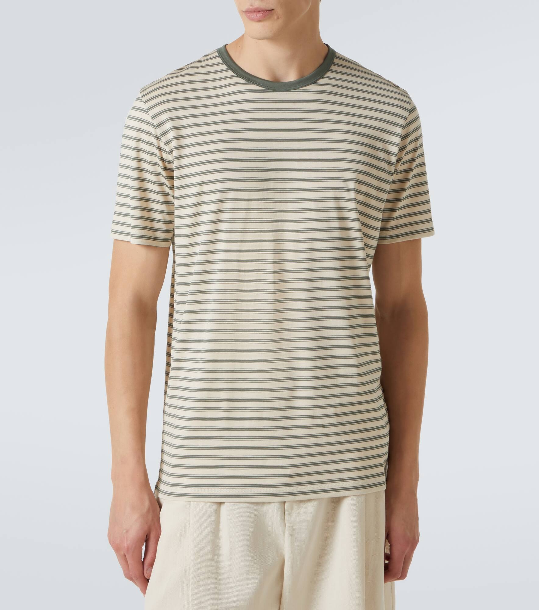 Striped cotton jersey T-shirt - 3