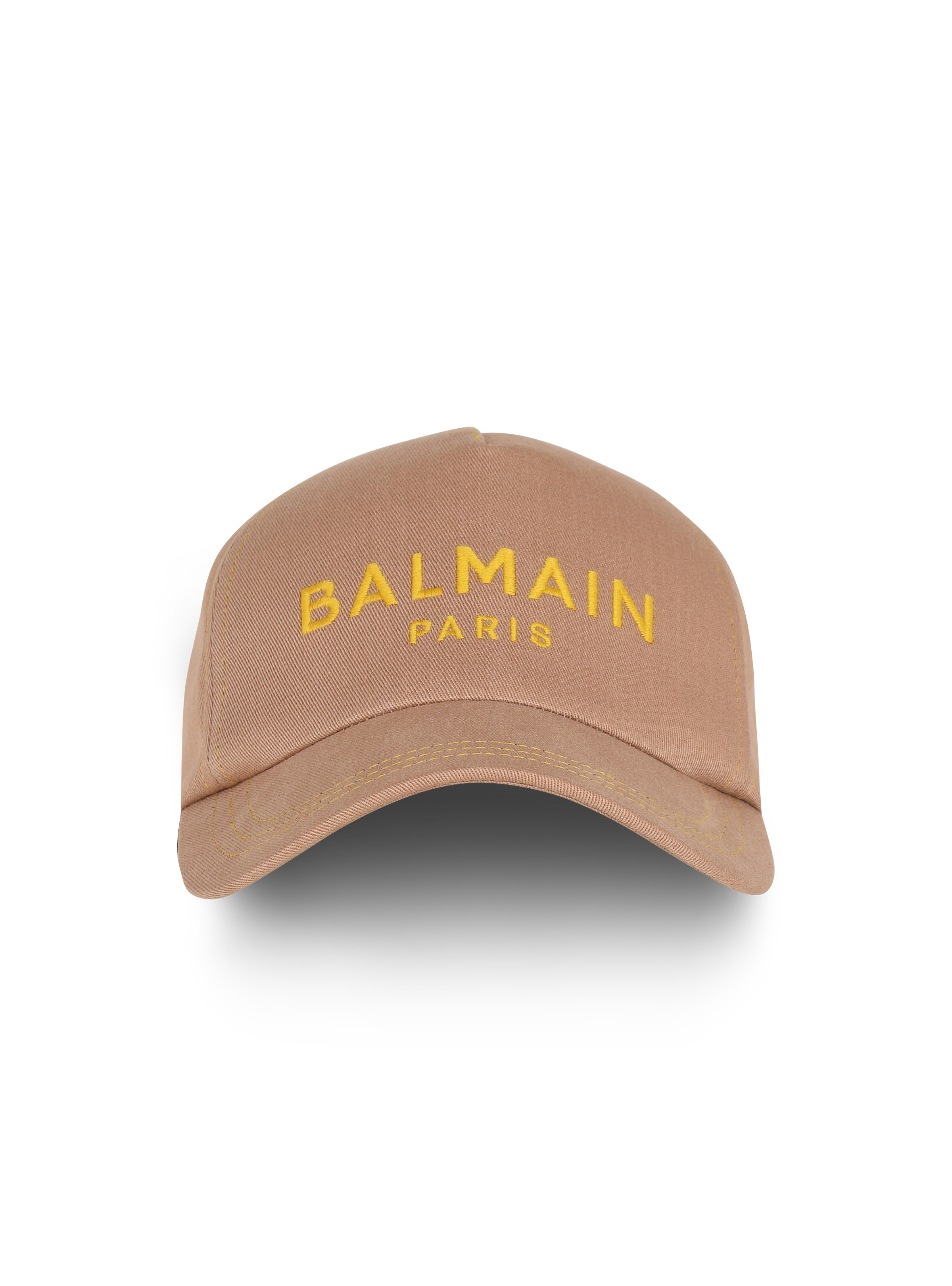 Cotton cap with Balmain logo - 1