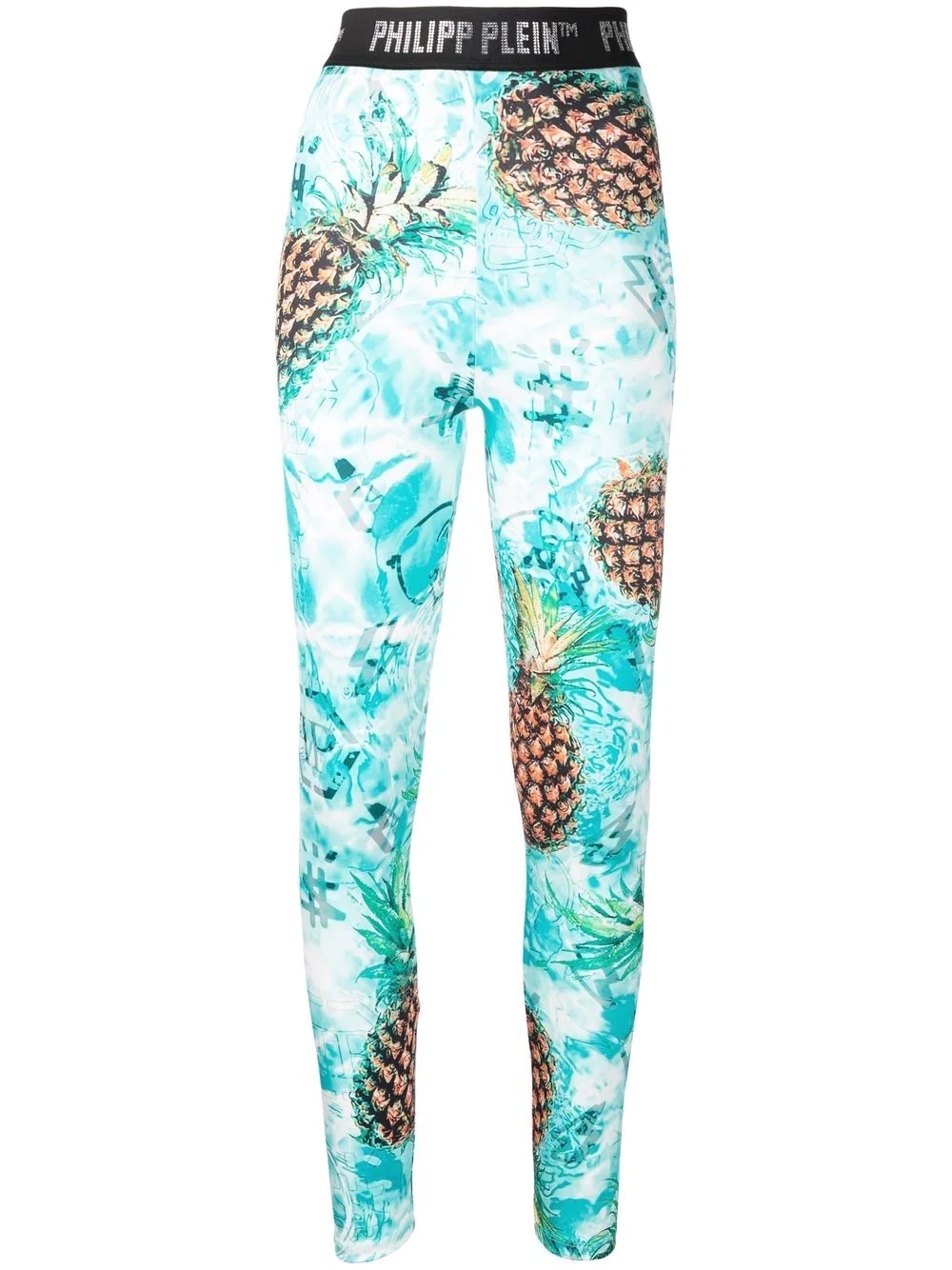 pineapple skied leggings - 1