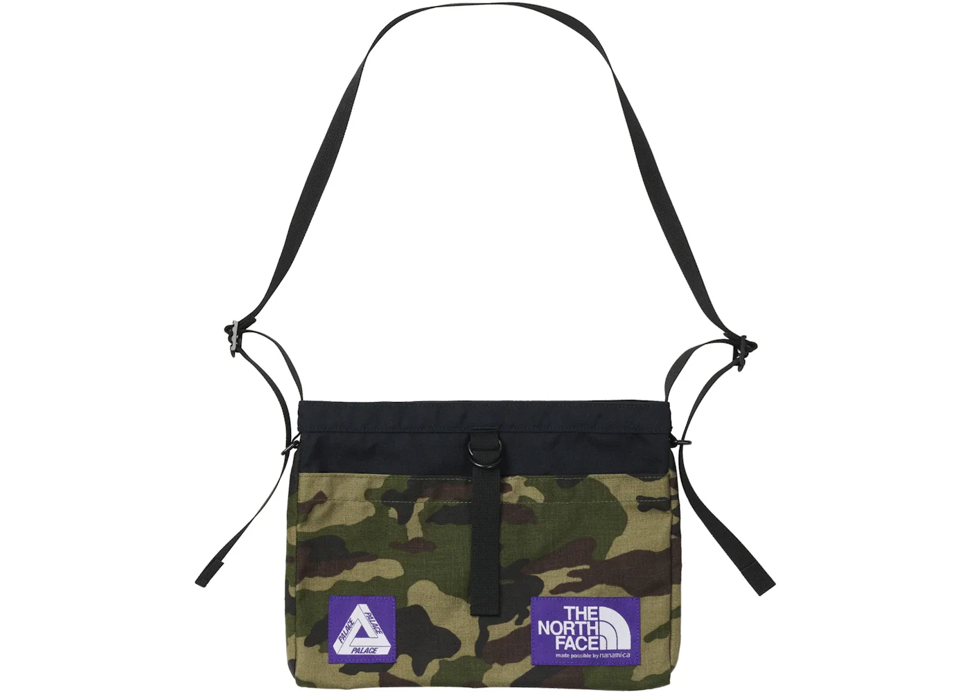 Palace x The North Face Purple Label Cordura Nylon Shoulder Bag Camouflage - 1