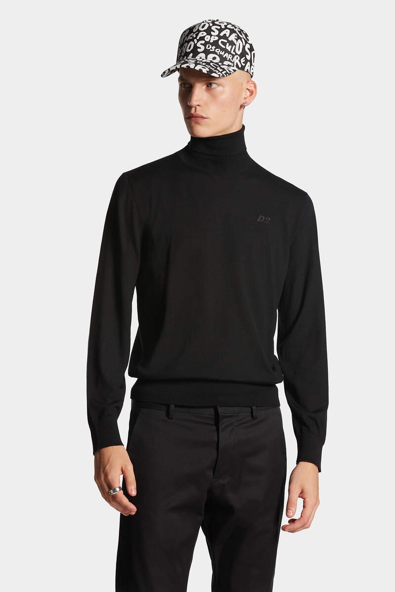 D2 KNIT TURTLENECK - 3