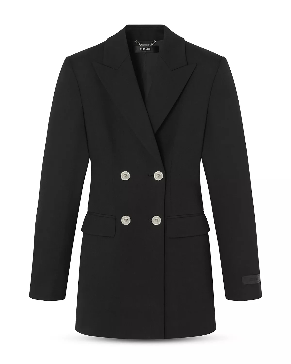 Open Back Double Breasted Jacket - 3