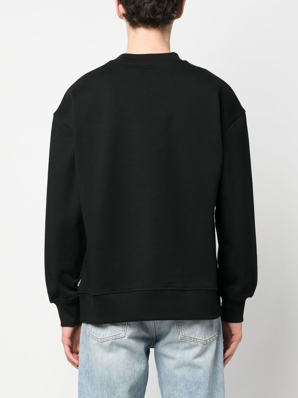 chest logo-patch detail sweatshirt - 4