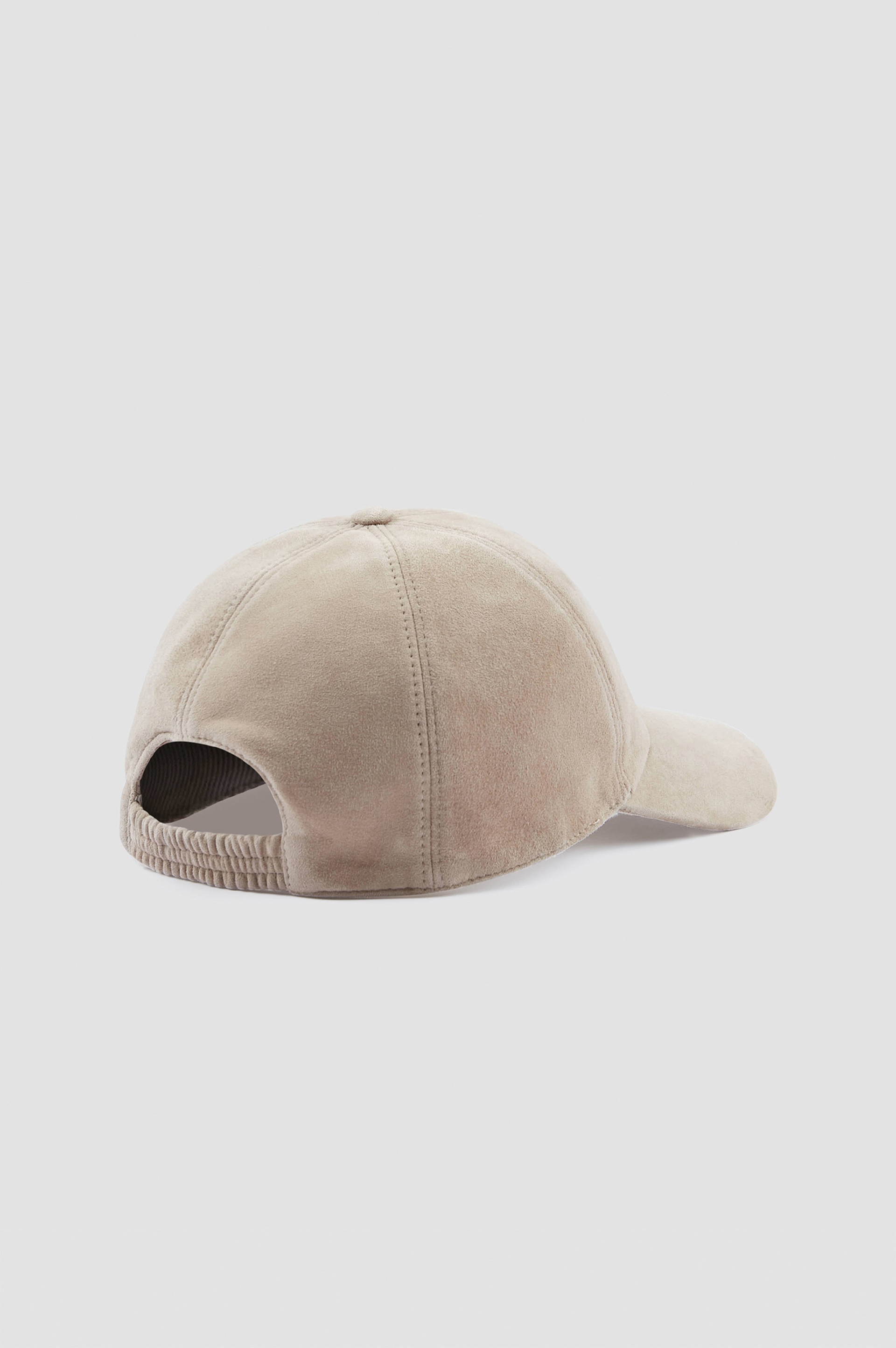 AQUALEATHER SUEDE BASEBALL CAP - 3