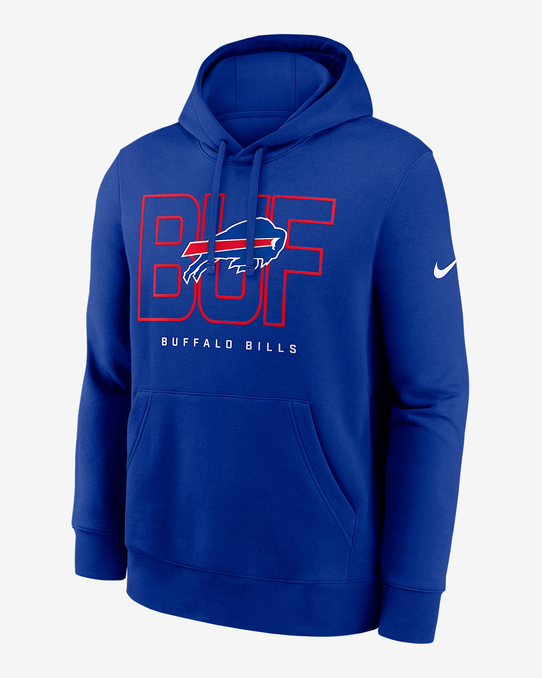 Buffalo Bills Busted Play Club Men's Nike NFL Pullover Hoodie - 1