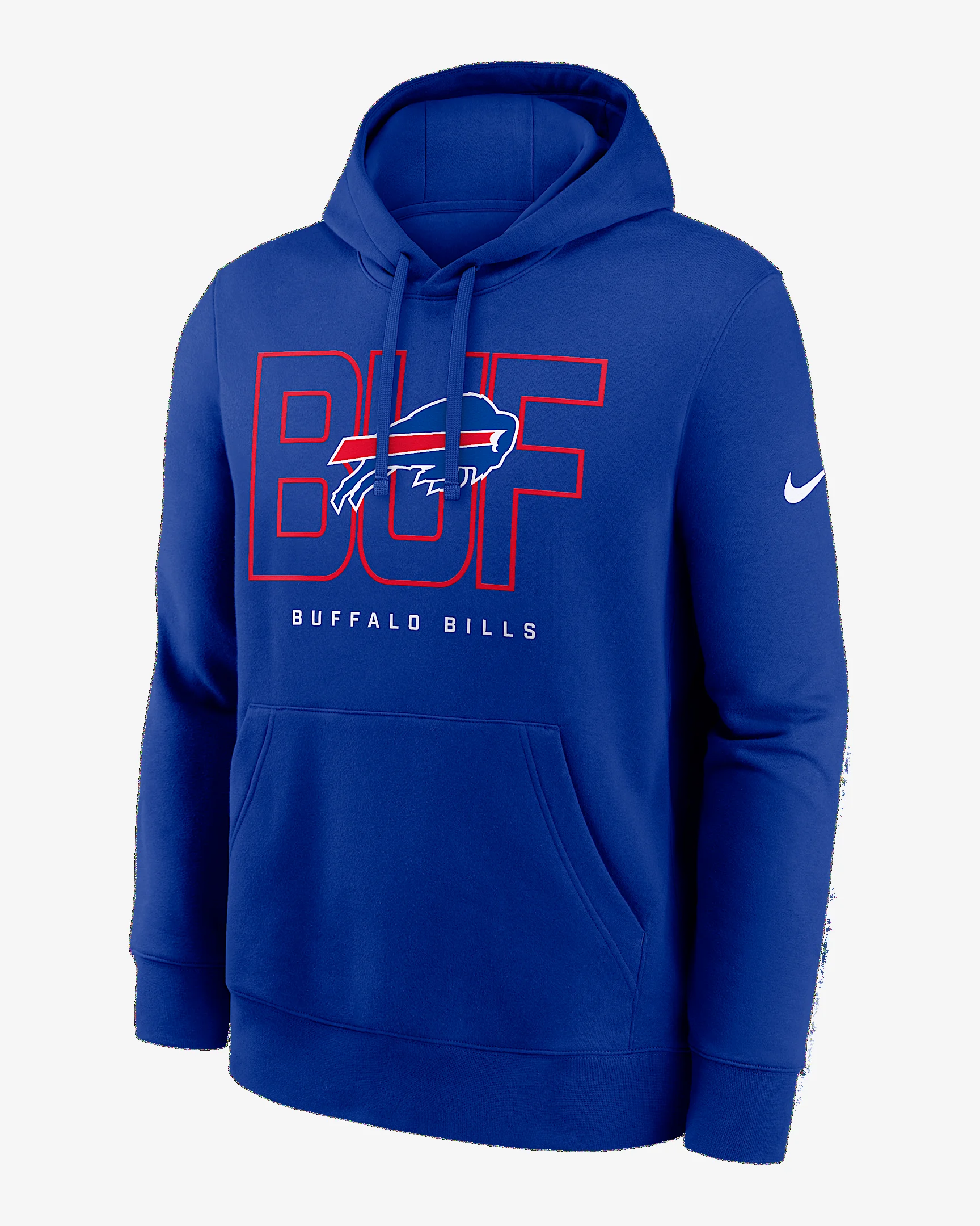 Buffalo Bills Busted Play Club Men's Nike NFL Pullover Hoodie - 1