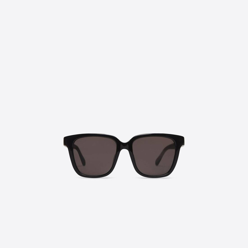 Side D-frame Sunglasses in Black 1