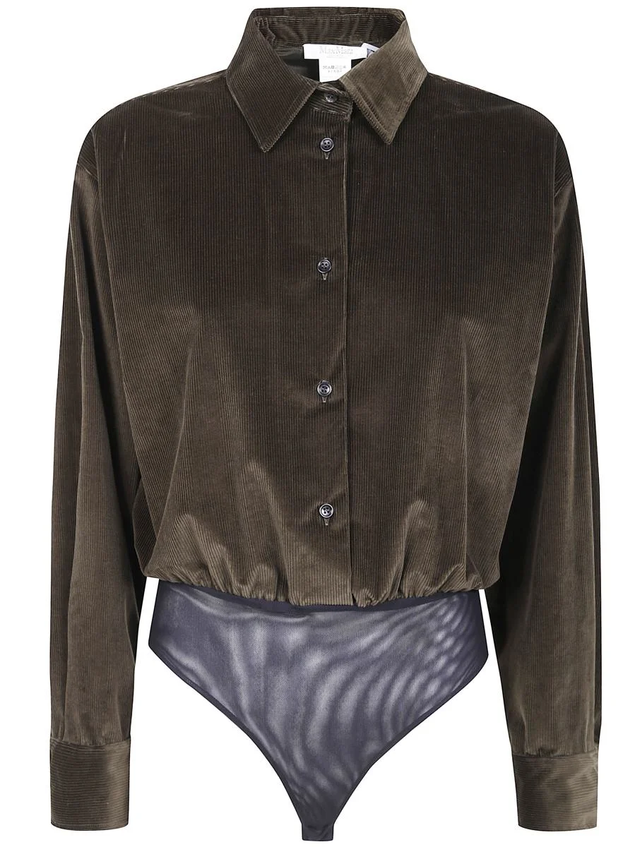 Max Mara "Fertile" Velvet Body Shirt Clothing - 1