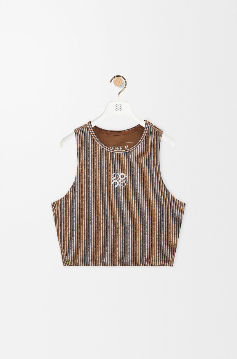 Tank top in technical jersey 1