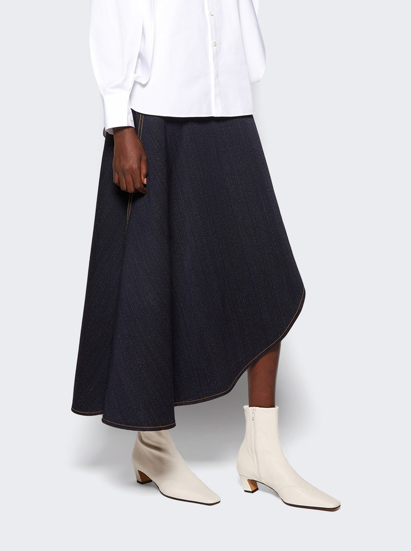 KHAITE Nevada Stretch Low Boot Cream outlook