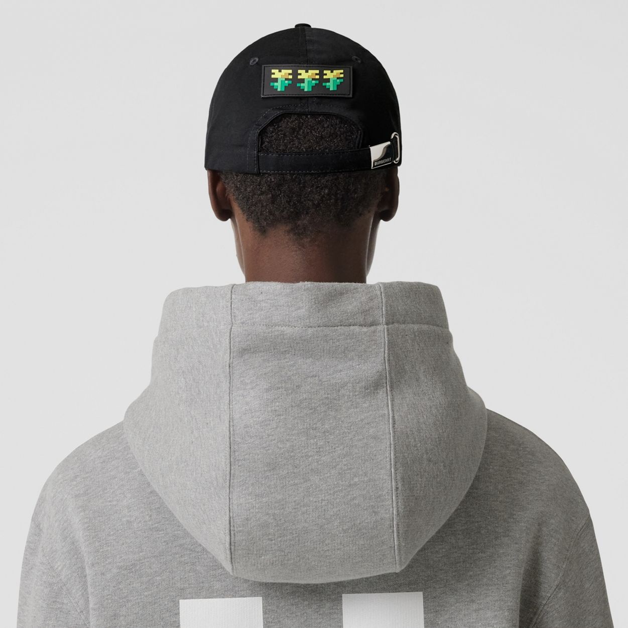 Logo Appliqué Cotton Gabardine Baseball Cap - 4
