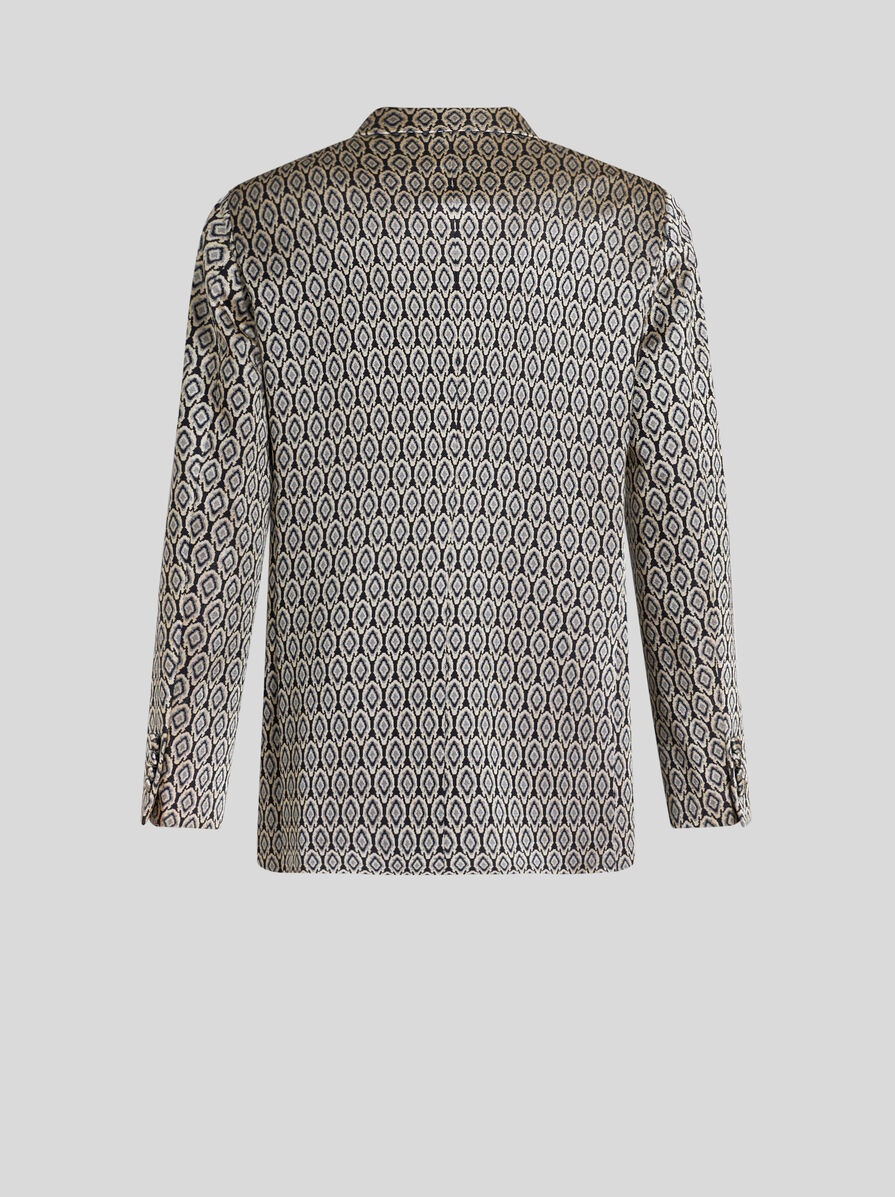 JACQUARD BLAZER - 5