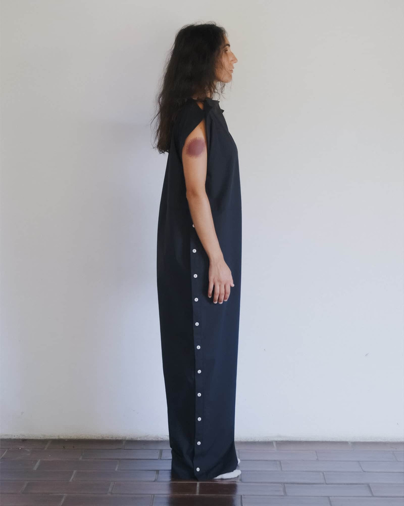Part Jumpsuit - Organic Cotton Poplin 3