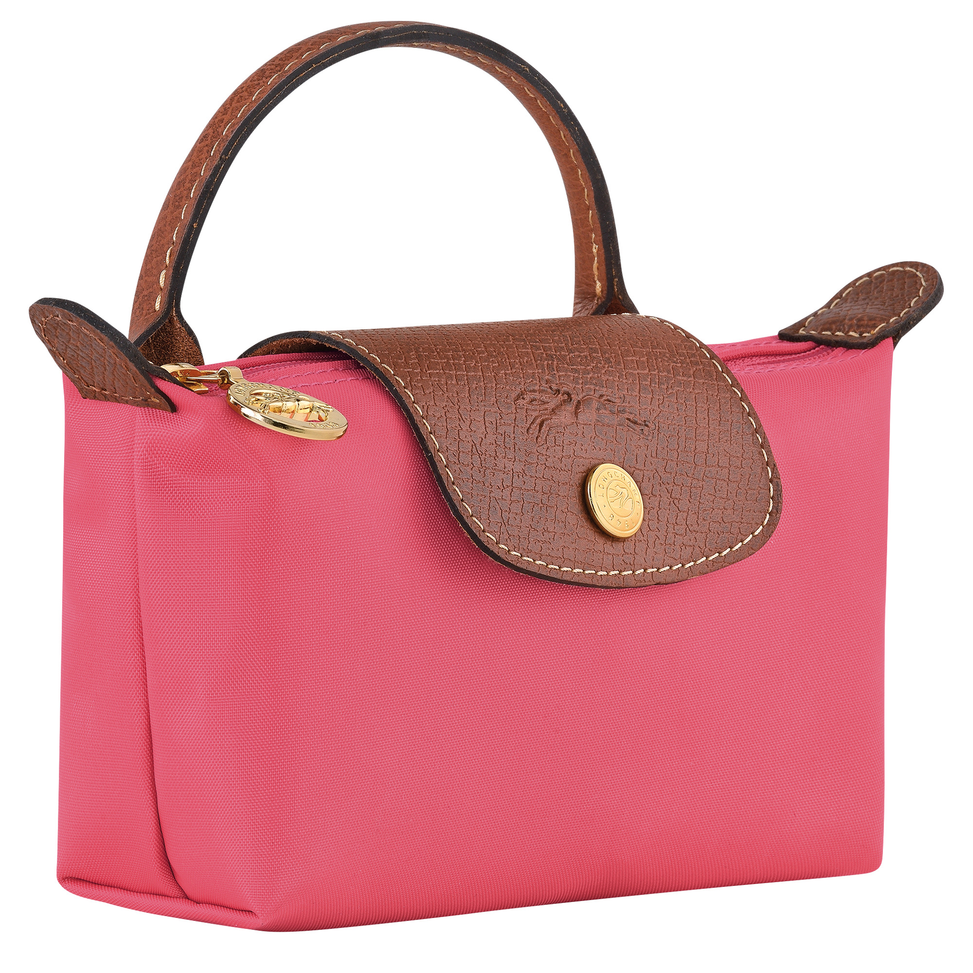 Le Pliage Original Pouch with handle Grenadine - Recycled canvas - 3