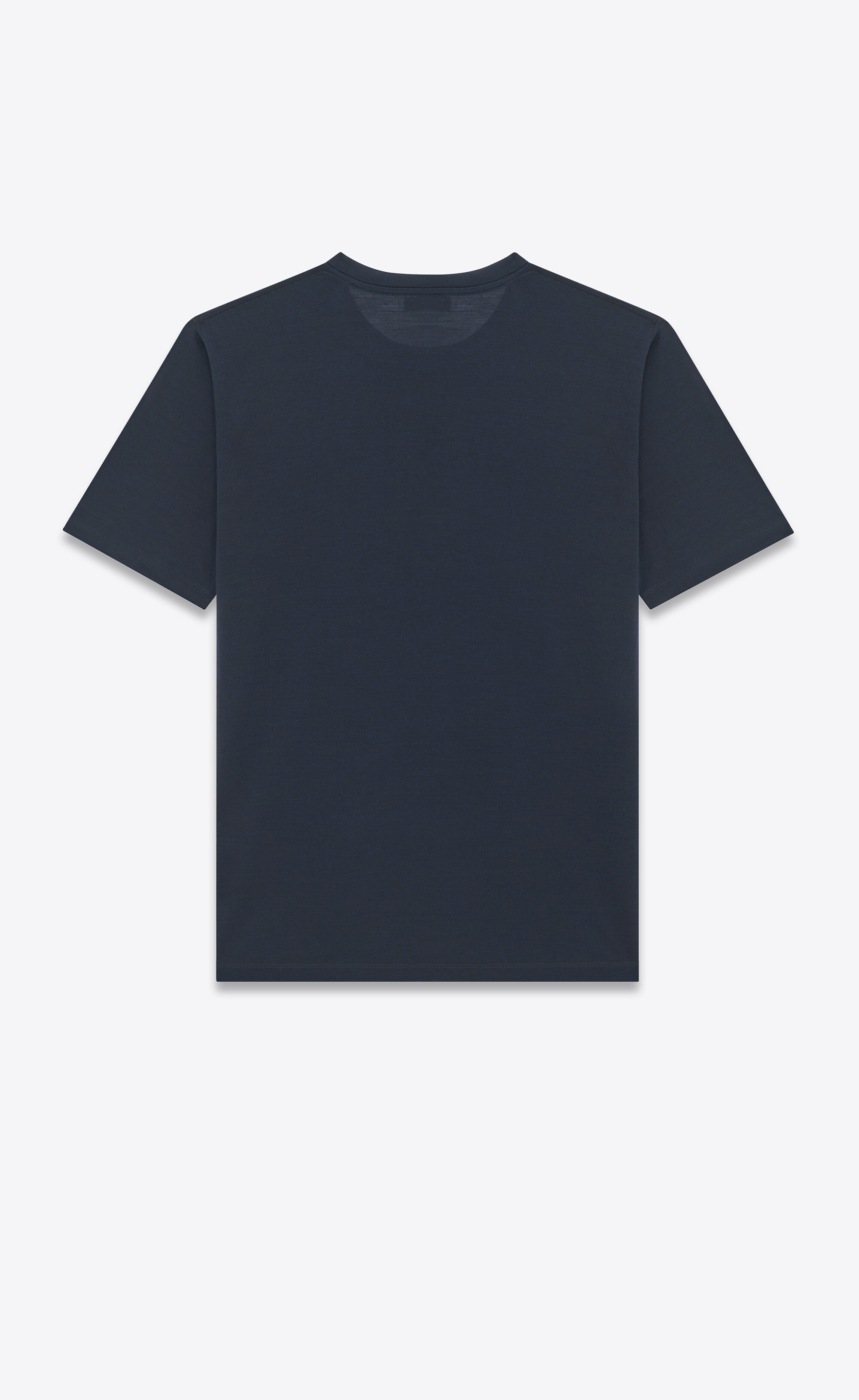 SAINT LAURENT cassandre t-shirt in wool silk jersey | ysl