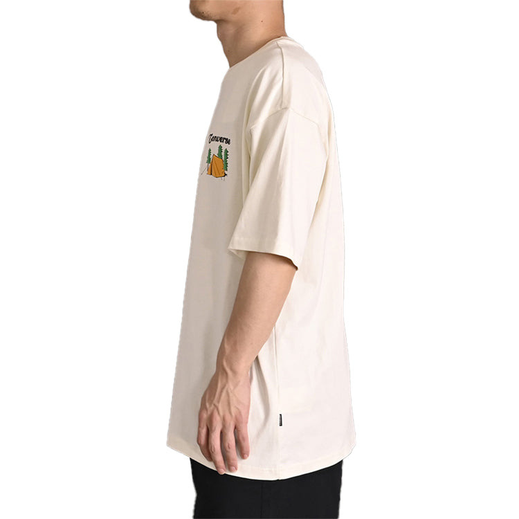 Converse Outdoor Graphic Tee 'Beige' 10025882-A01 - 4