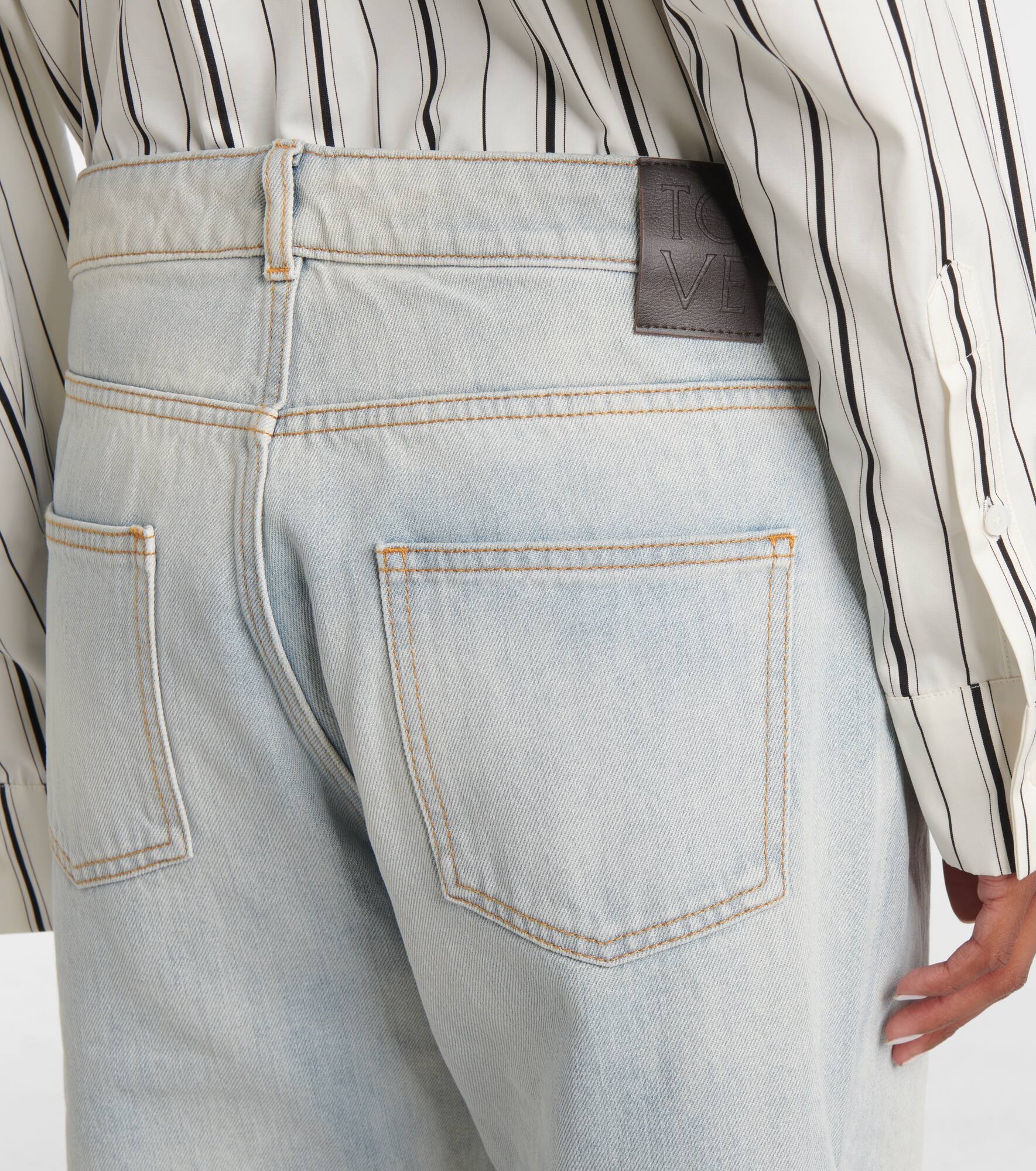 Kobe mid-rise tapered jeans - 6