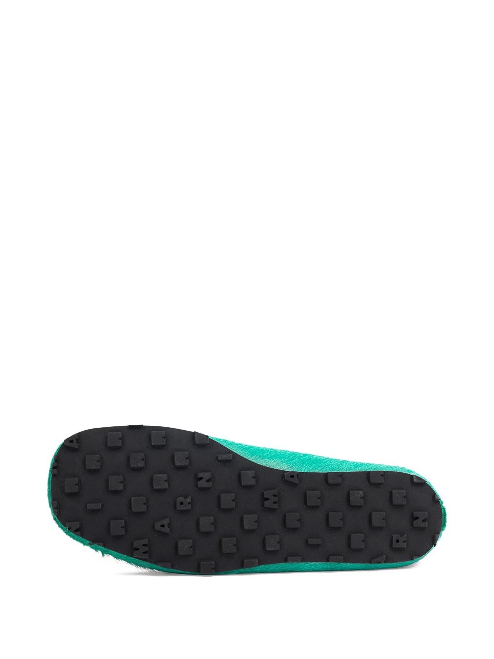 brushed "Green" loafers - 2