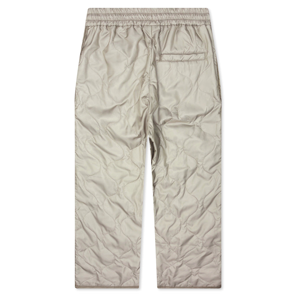 PLEADED PADDED PANTS - SAND - 2