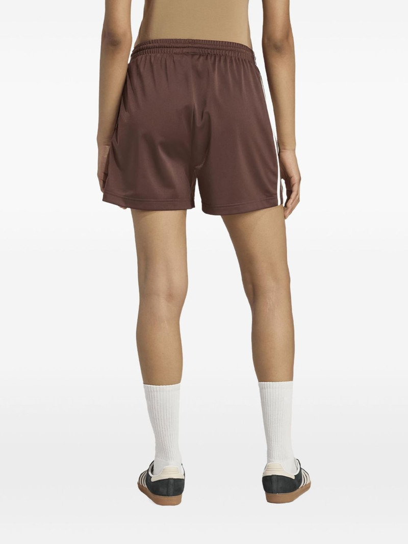 adidas Firebird three-stripe shorts outlook