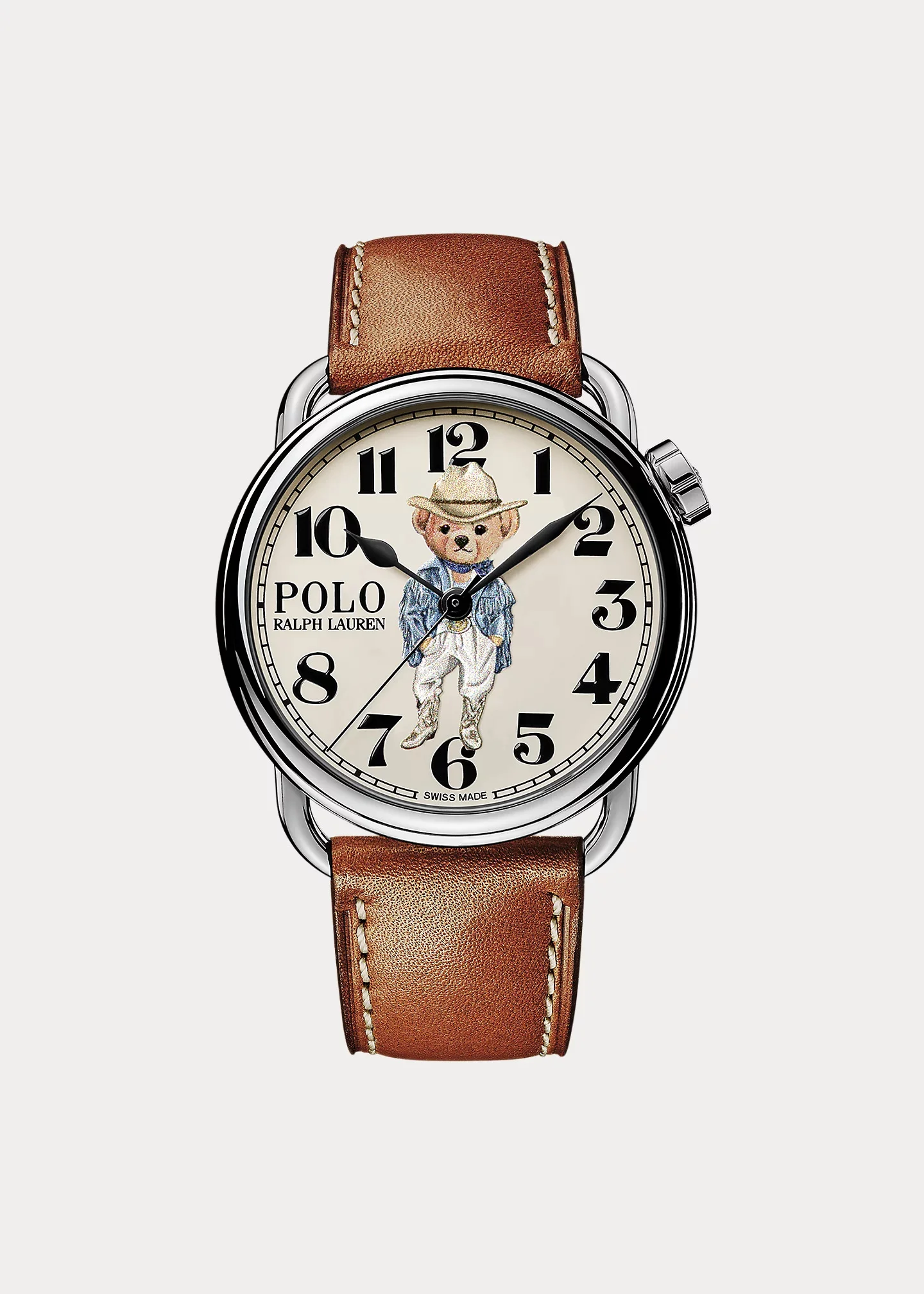 38 MM Ricky Cowgirl Polo Bear Watch - 1