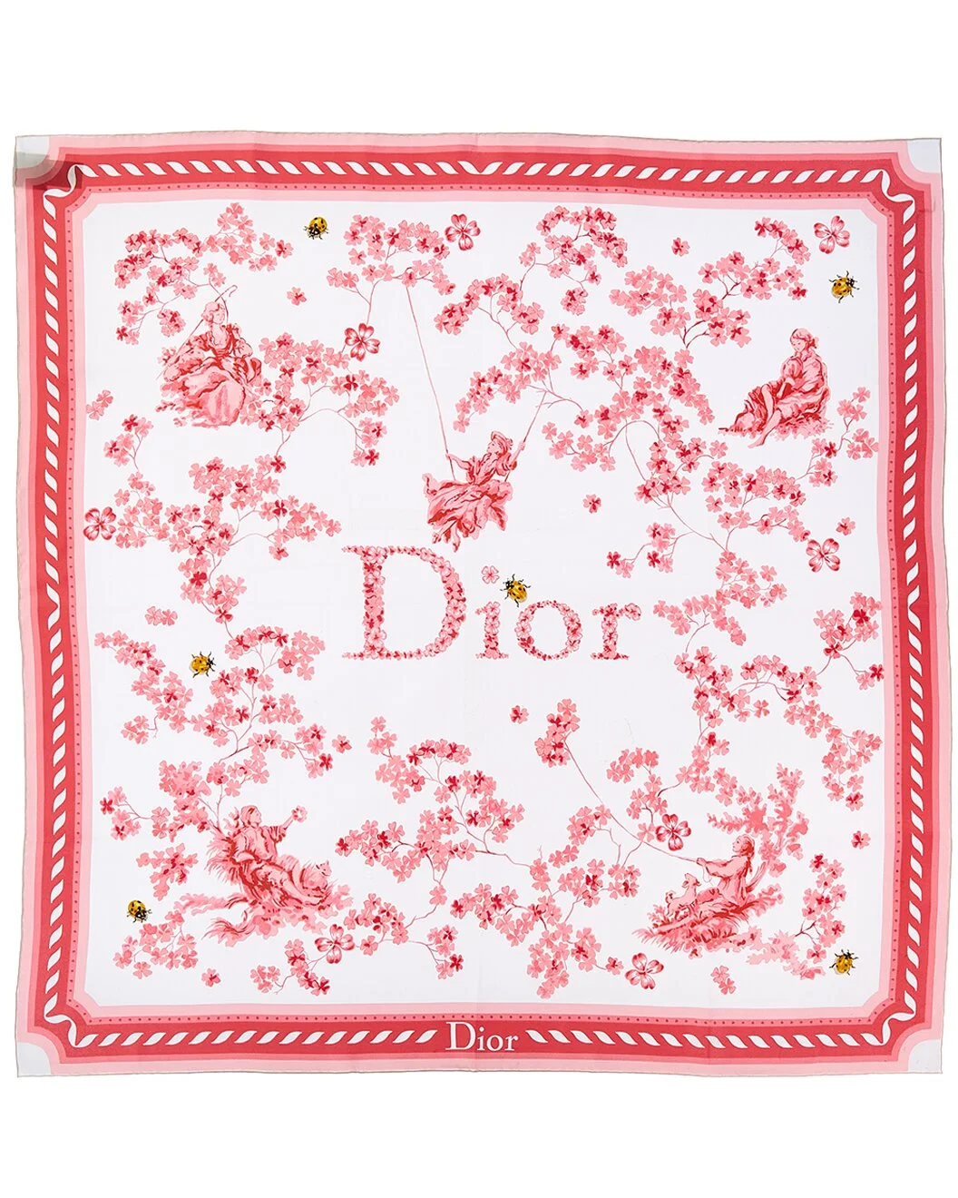 Dior Clover Silk Scarf - 1