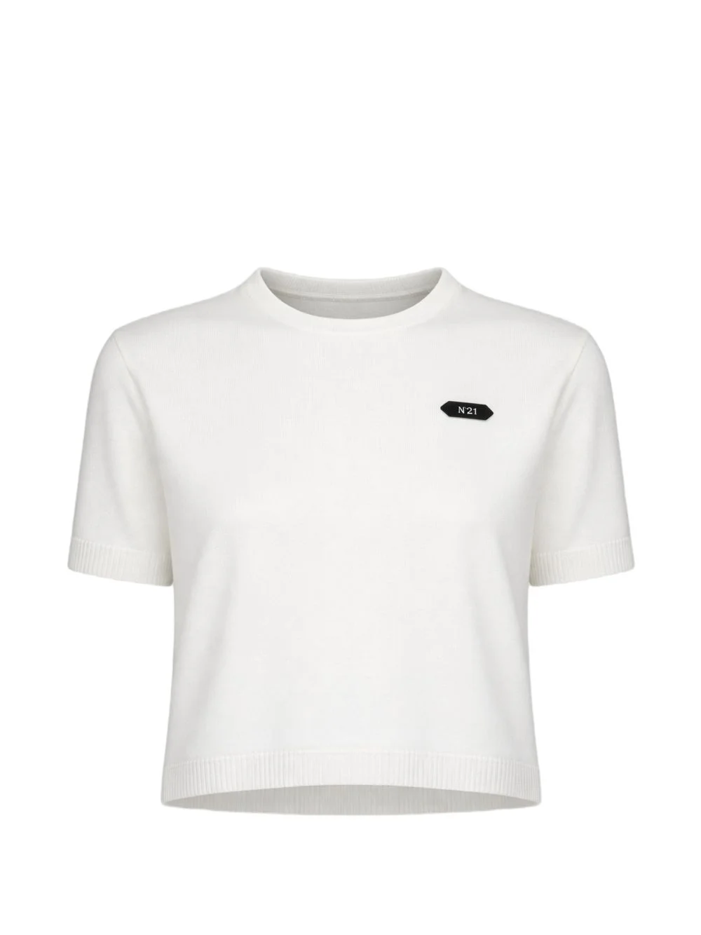round neck T-shirt - 1