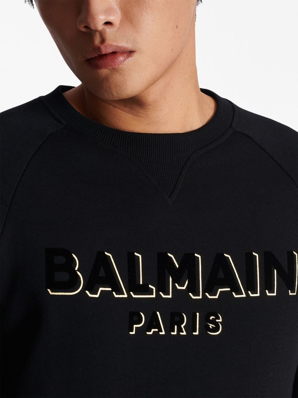logo-print crew-neck sweatshirt - 6