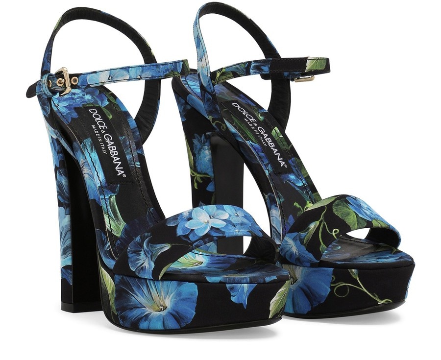 Charmeuse platform sandals - 2