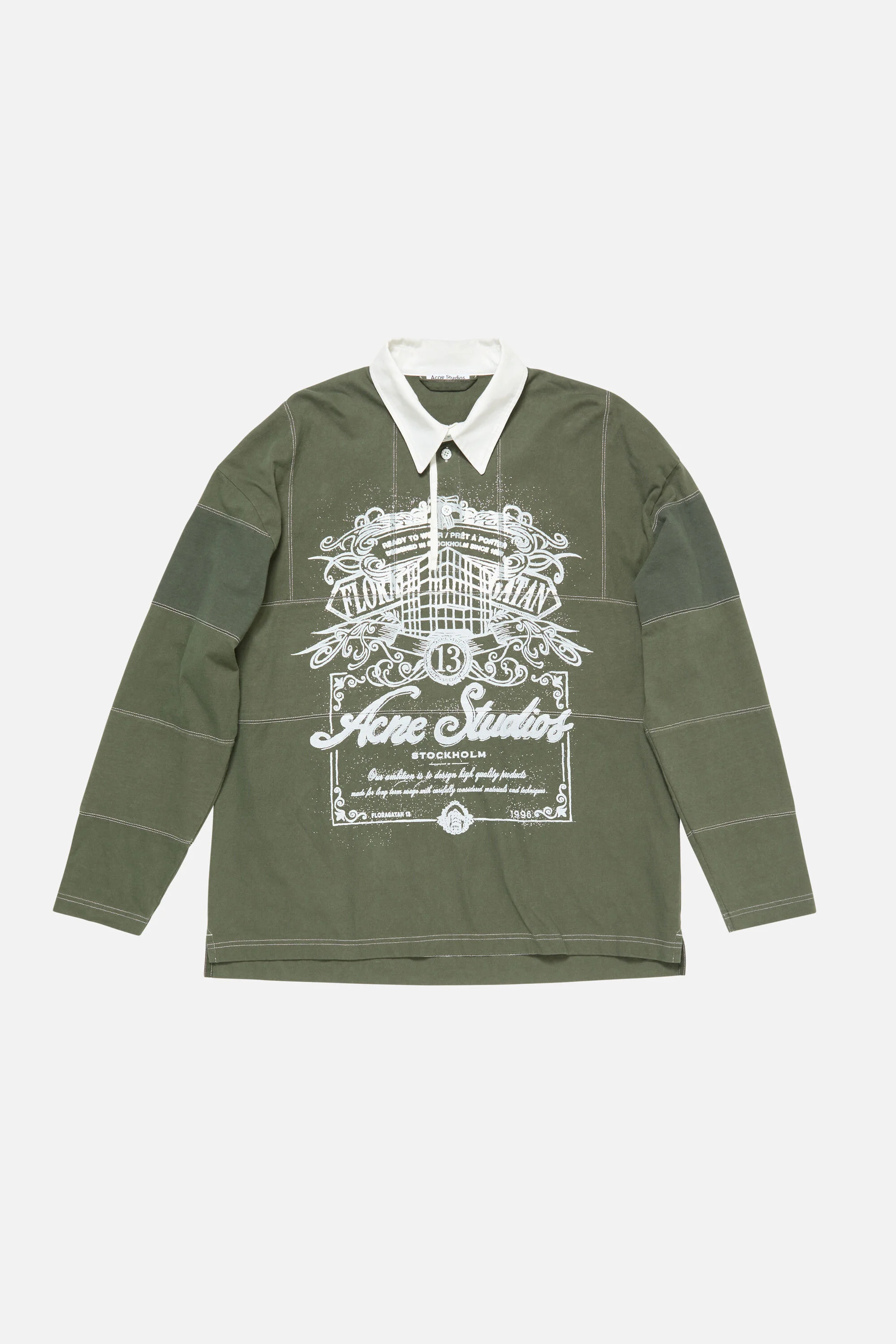 Logo t-shirt - Vintage green - 1