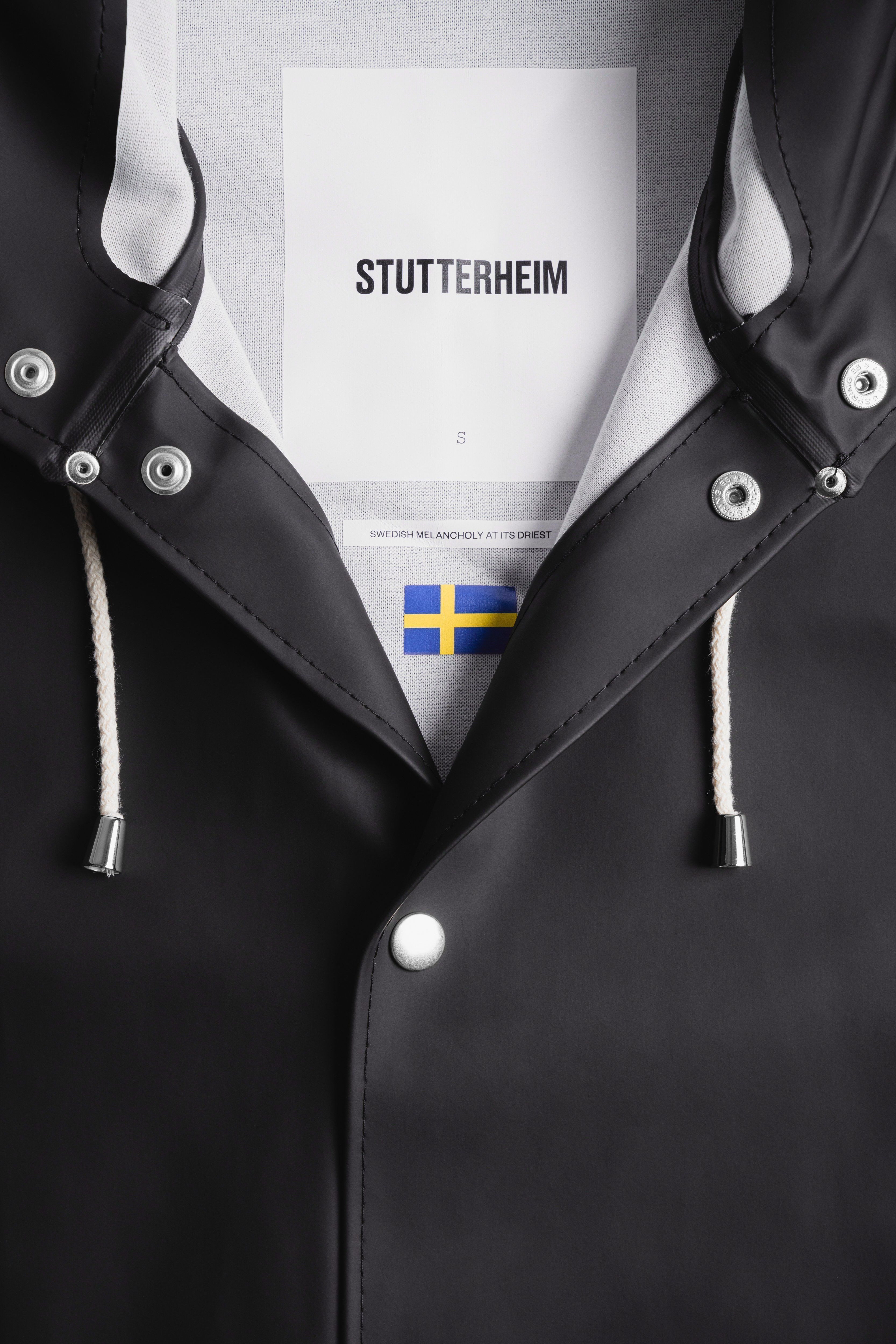 Stockholm Raincoat Black - 11