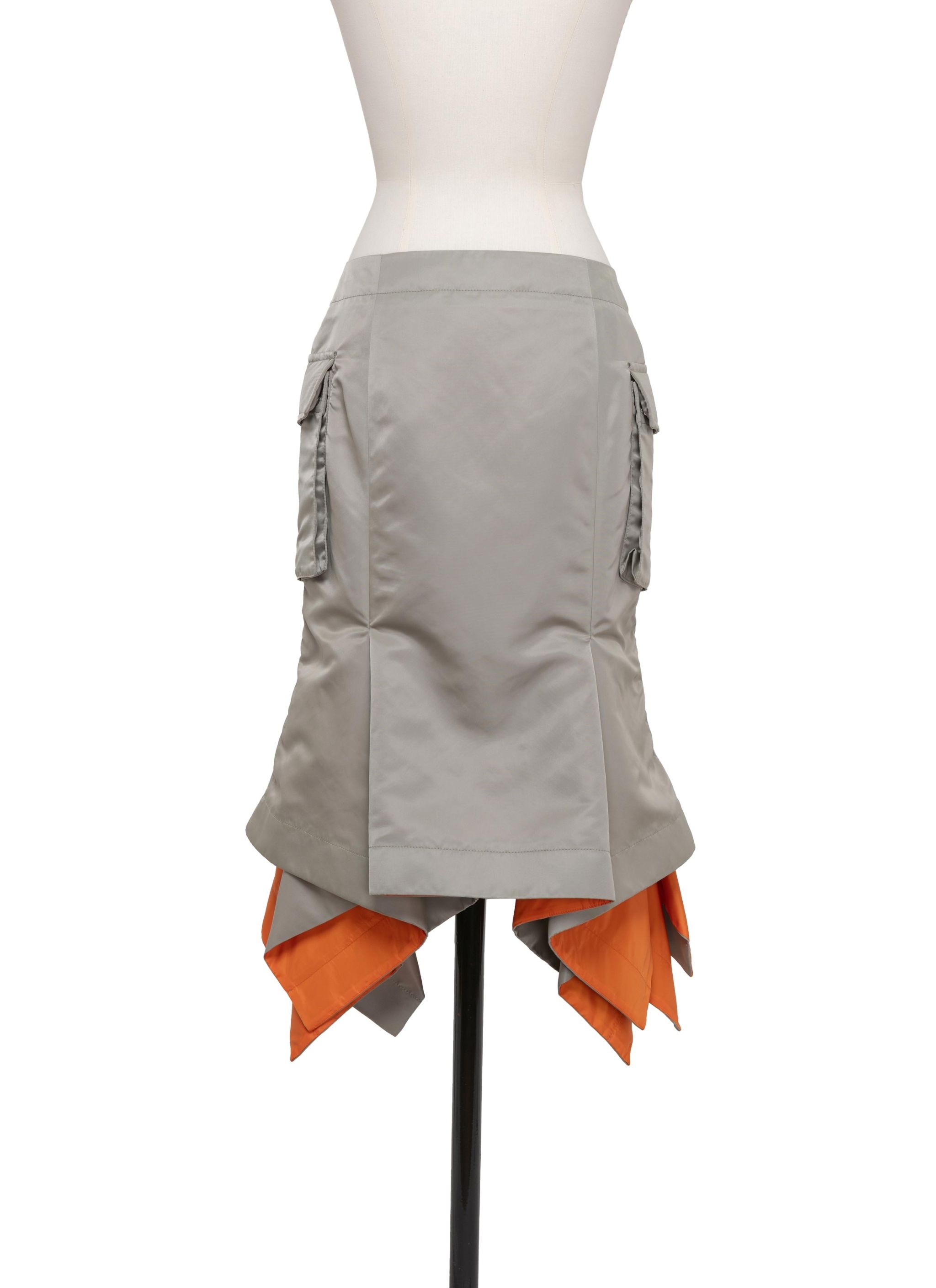 Nylon Twill Skirt - 3