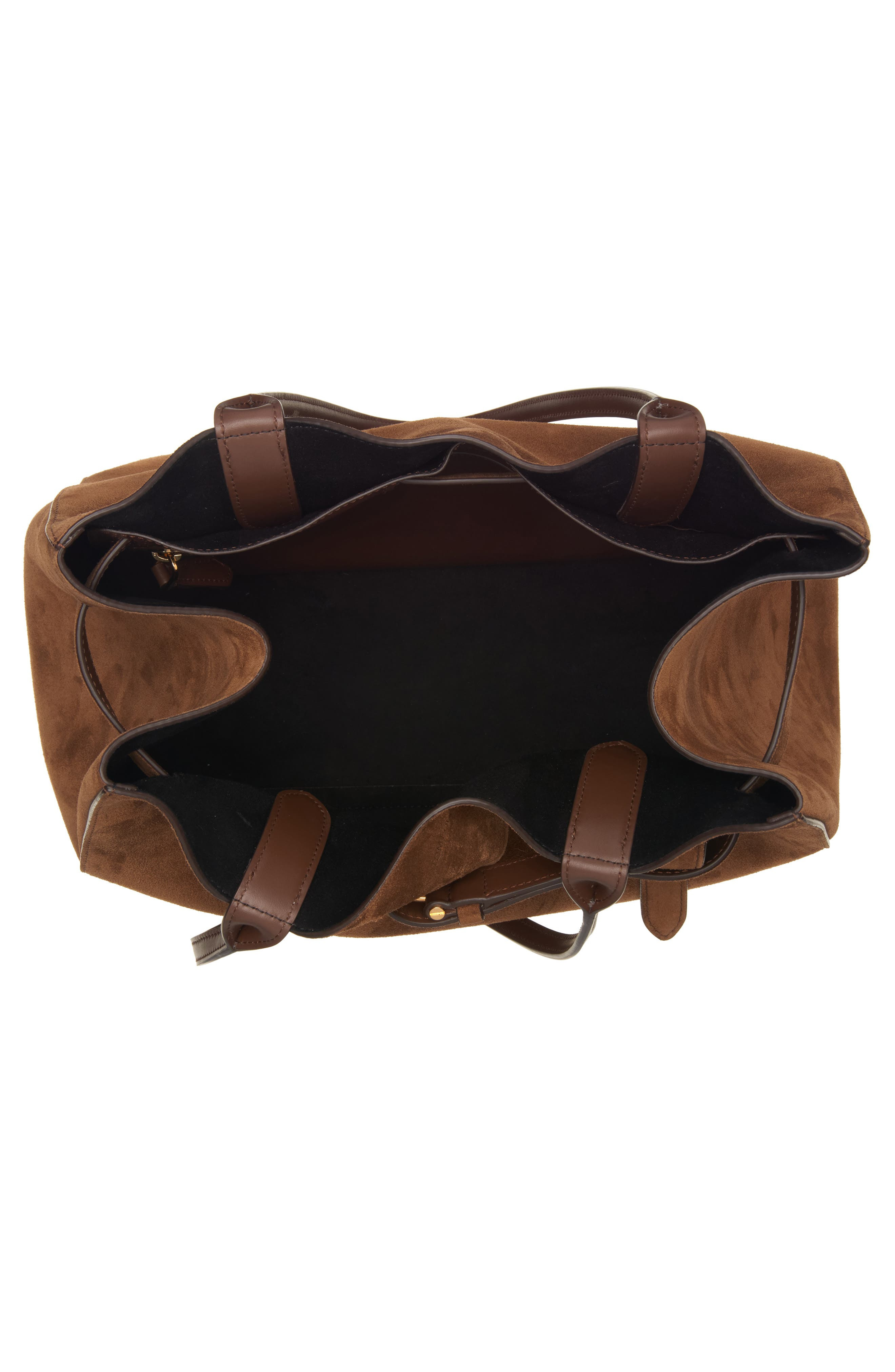 TOM FORD Medium Audrey Suede Tote in 1B033 Whisky at Nordstrom - 4