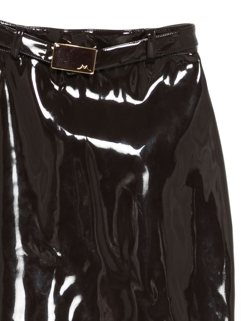 belted lace-detail midi skirt 3
