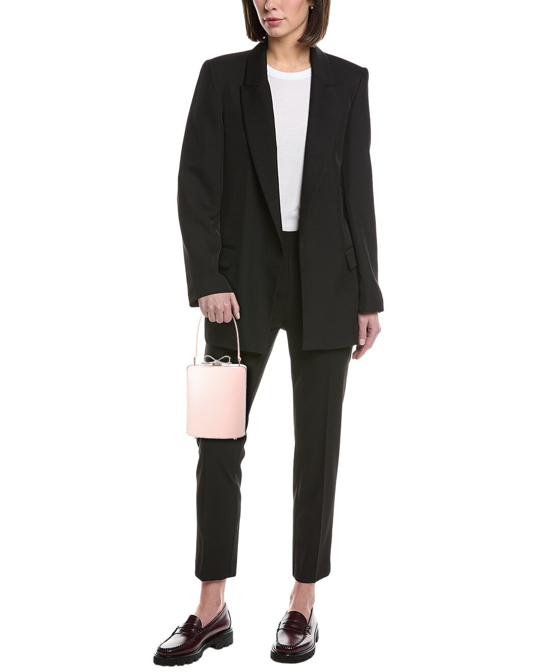 Self-Portrait Bow Leather Bag - 4
