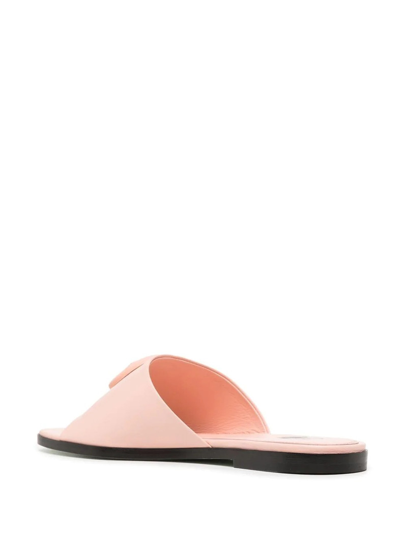 Arrow plaque flat sandals 3