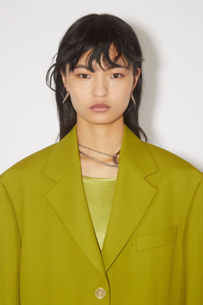 Acne Studios Spike earrings - Antique Silver outlook