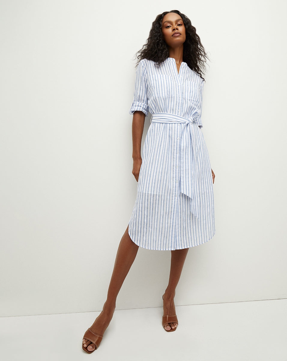 BIANCA COTTON SHIRTDRESS - 2