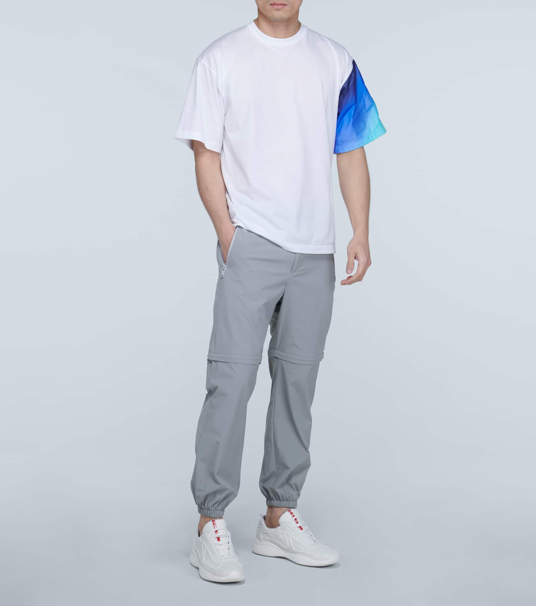 zip-off stretch pants - 2
