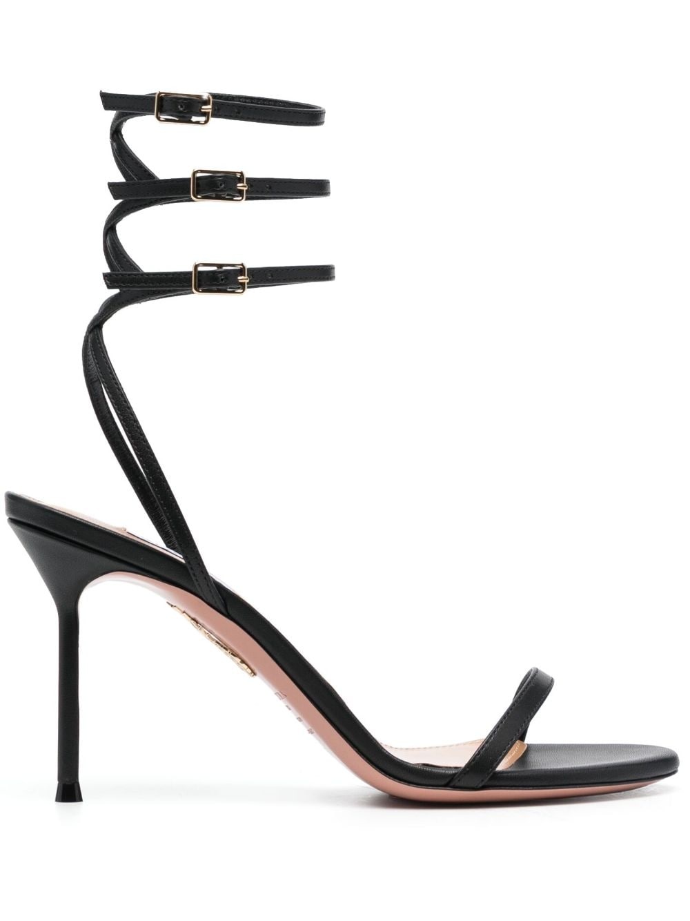 Essence buckled leather sandals - 1