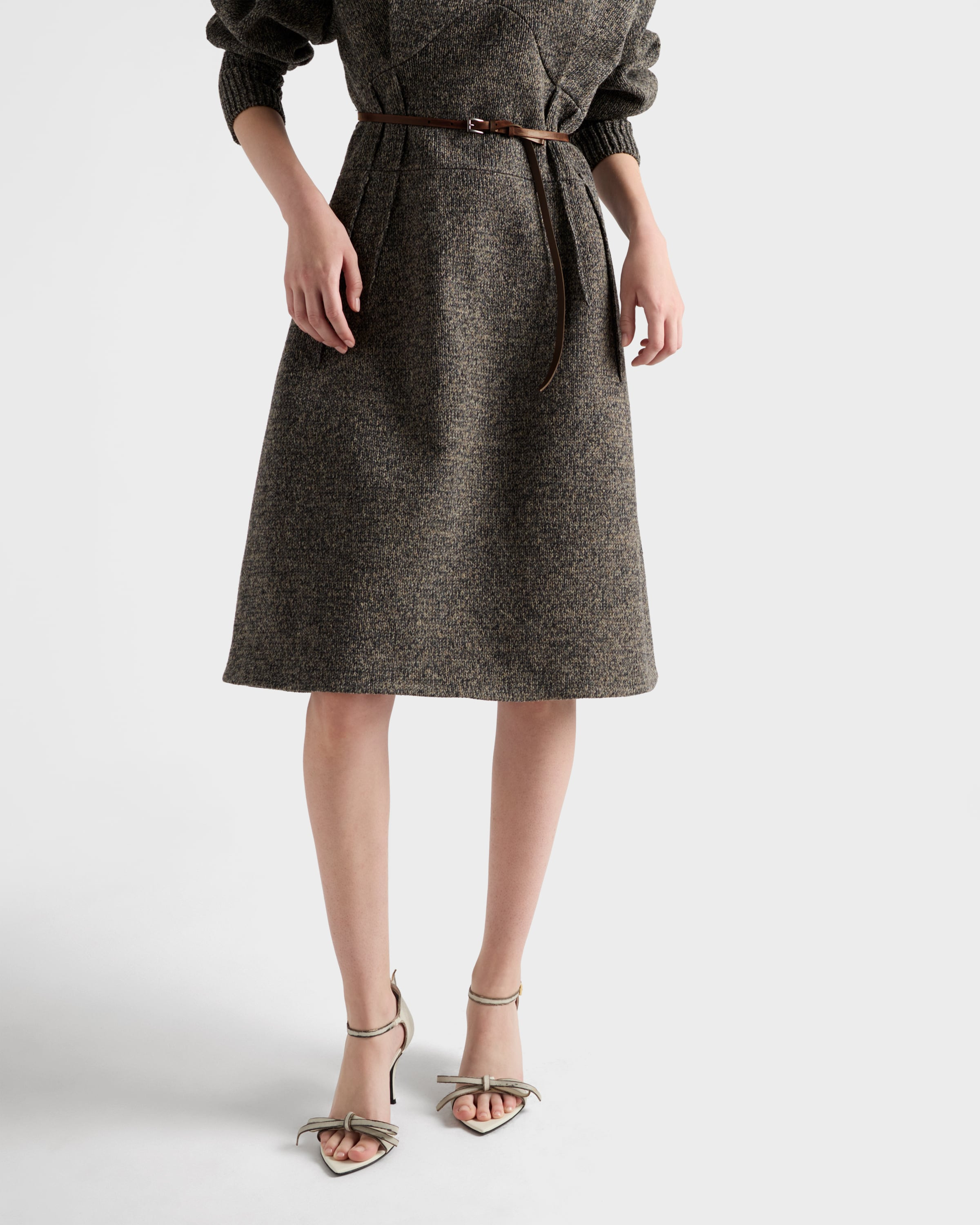 Narrow leather belt - 2