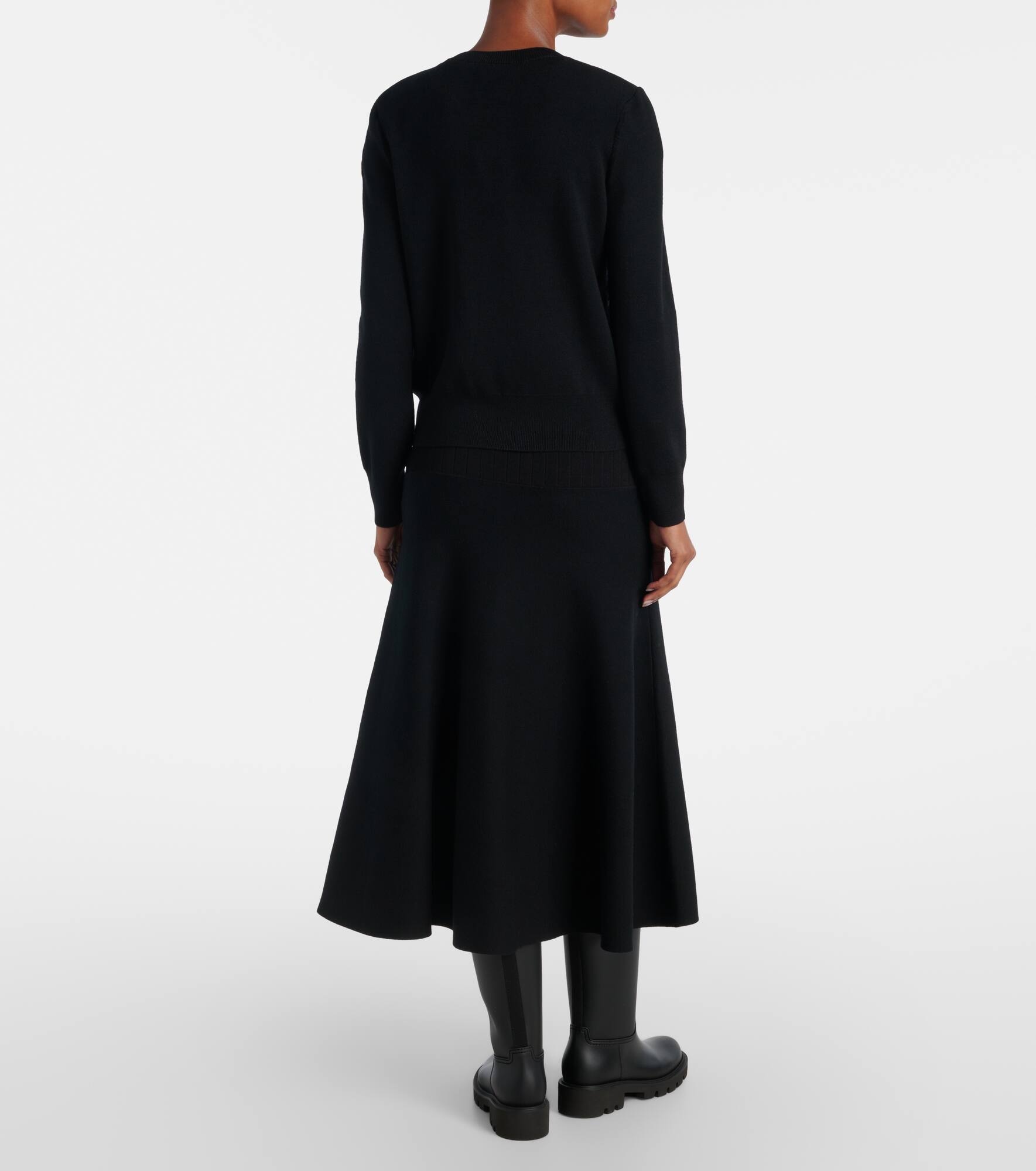 Down-paneled cardigan - 3