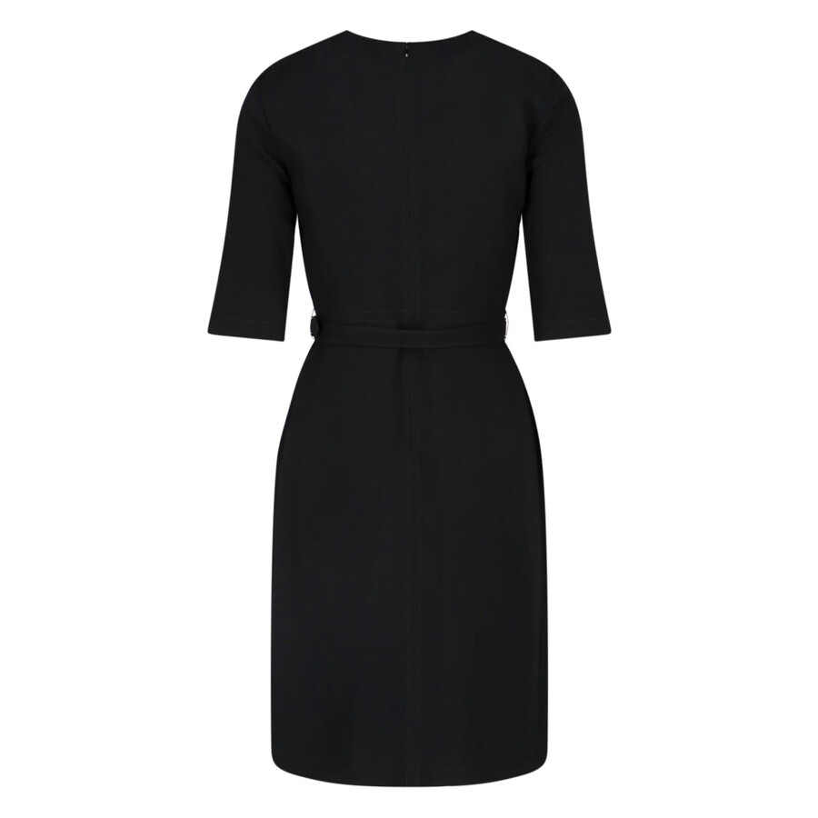 Burberry Monogram Motif Betled Crewneck Dress - 6